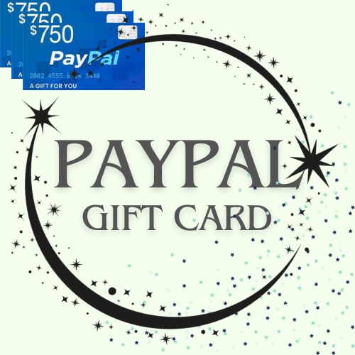 Easy to use PayPal Gift Card